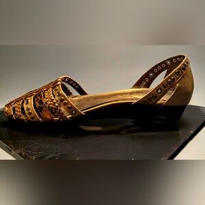 White Mountain Leather Ballet Flats Size 7.5